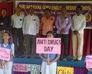 Udupi: Narayana Guru Edu Institutions, Padubelle observe Anti-Drugs Day